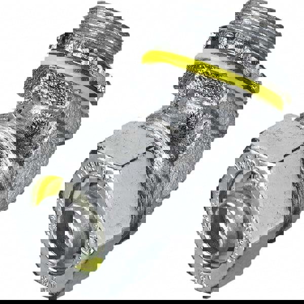 Conduit Connector: For Liquid-Tight, Malleable Iron & Steel, 3/8